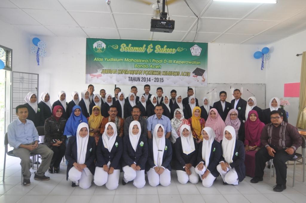 Program Studi D-III Keperawatan Banda Aceh Menggelar Yudisium