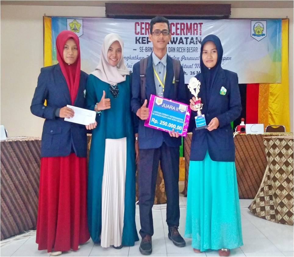 Prodi D-III Keperawatan Raih Juara II Pada Lomba Cerdas Cermat SeBanda Aceh Dan Aceh Besar