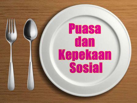 puasa dan kepekaan sosial