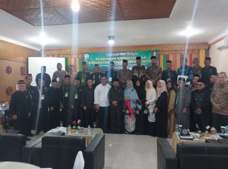 MAA Gelar Pembinaan Kapasitas untuk seluruh MAA Kabupaten/Kota di Provinsi Aceh